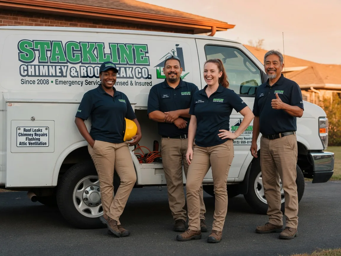 Chimney flashing repair company in Copperopolis, CA